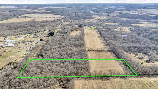 9.9 Acres of Land for Sale in Jonesville, Michigan