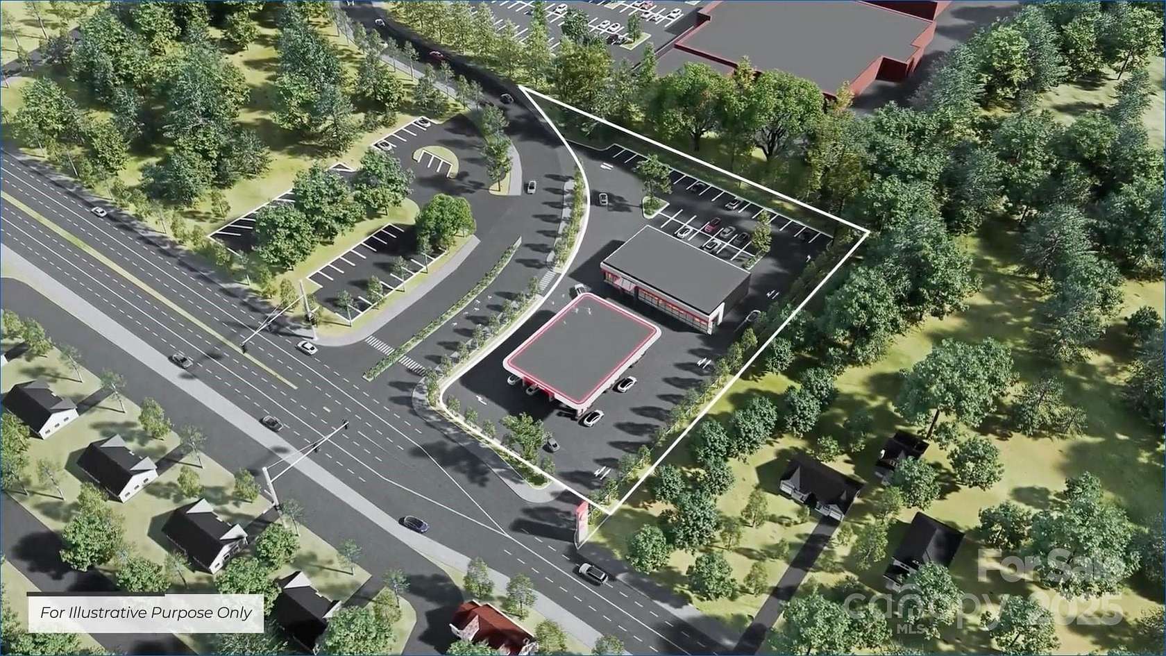 1.4 Acres of Commercial Land for Sale in Morganton, North Carolina