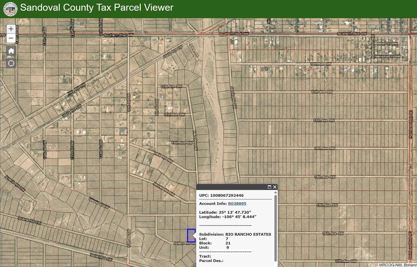 1 Acre of Land for Sale in Rio Rancho, New Mexico