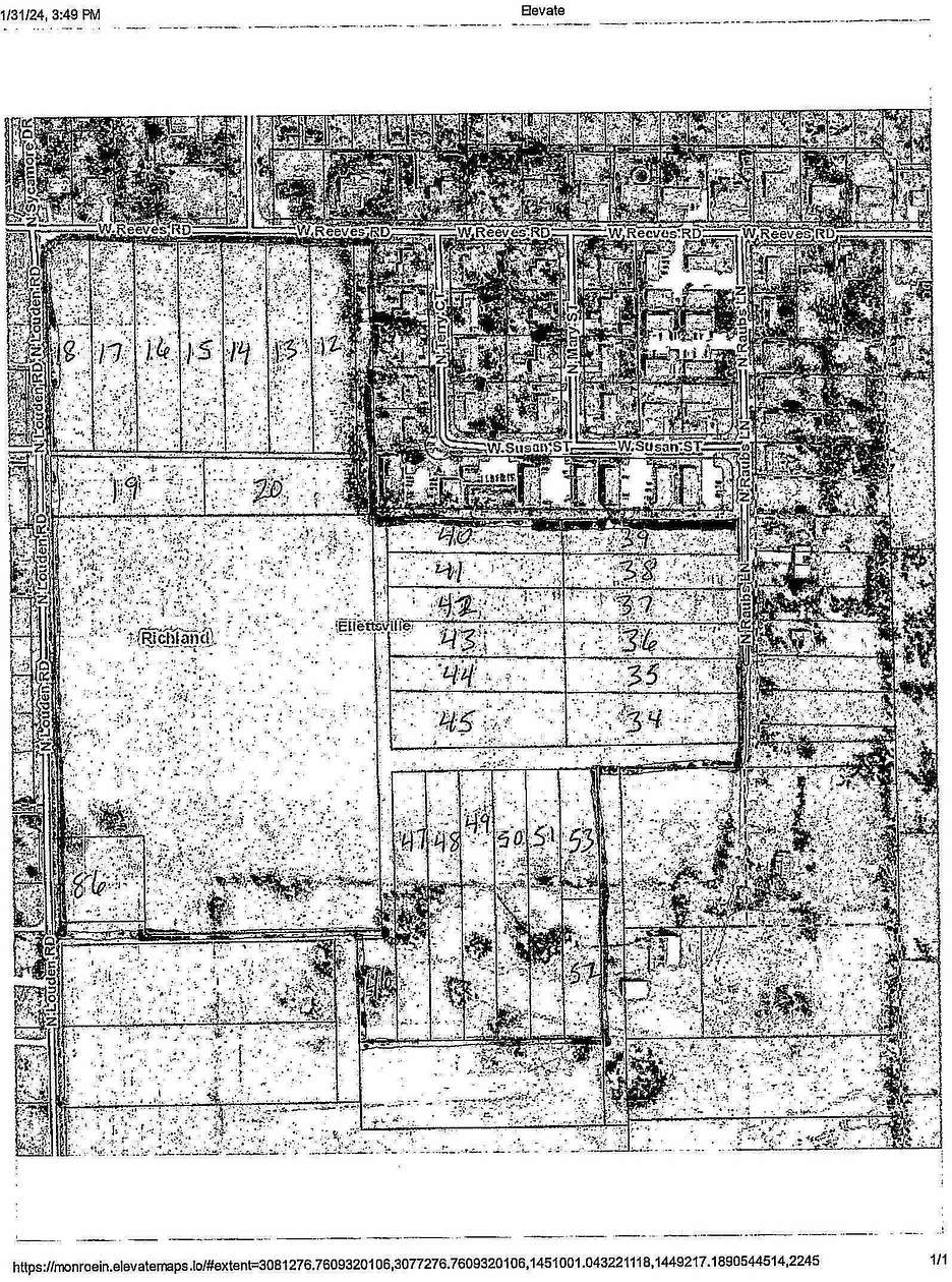 38.8 Acres of Land for Sale in Bloomington, Indiana
