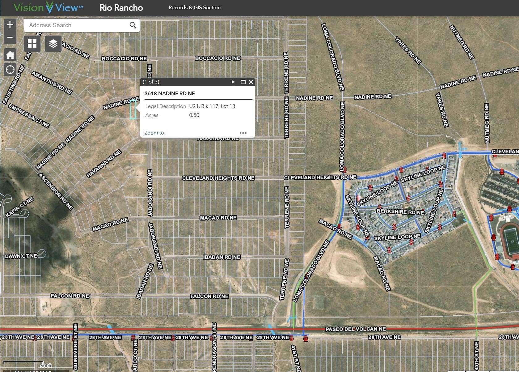 0.5 Acres of Land for Sale in Rio Rancho, New Mexico