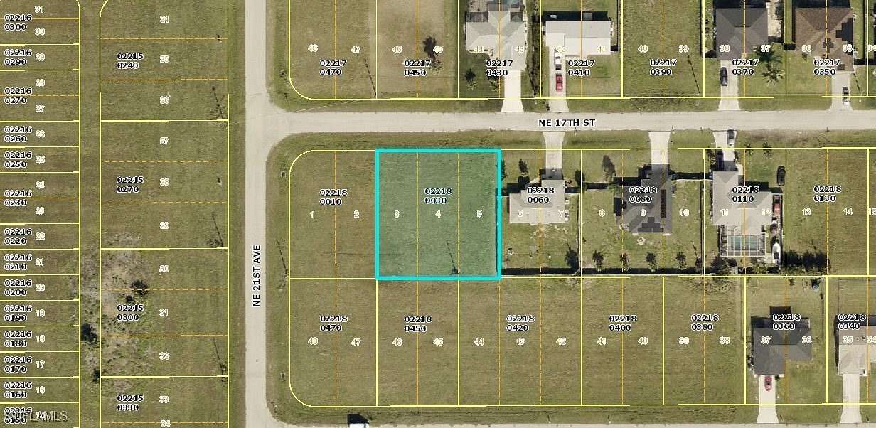 0.34 Acres of Residential Land for Sale in Cape Coral, Florida
