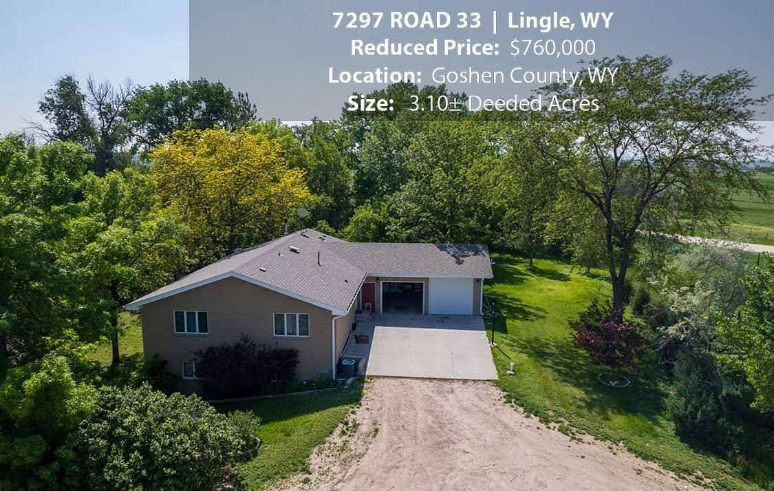 3.1 Acres of Residential Land with Home for Sale in Lingle, Wyoming