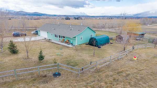 10 Acres of Land with Home for Sale in Stevensville, Montana