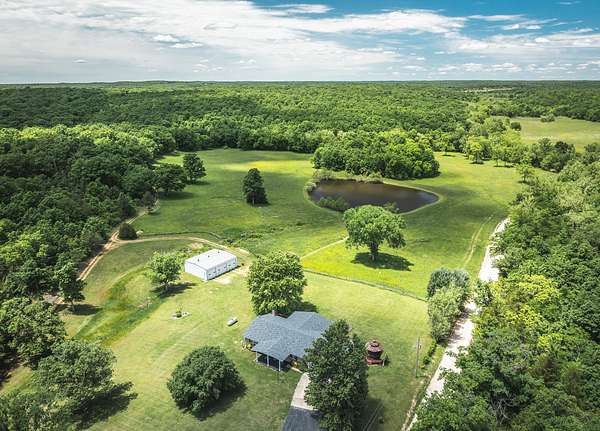 278 Acres of Land with Home for Sale in Salem, Missouri