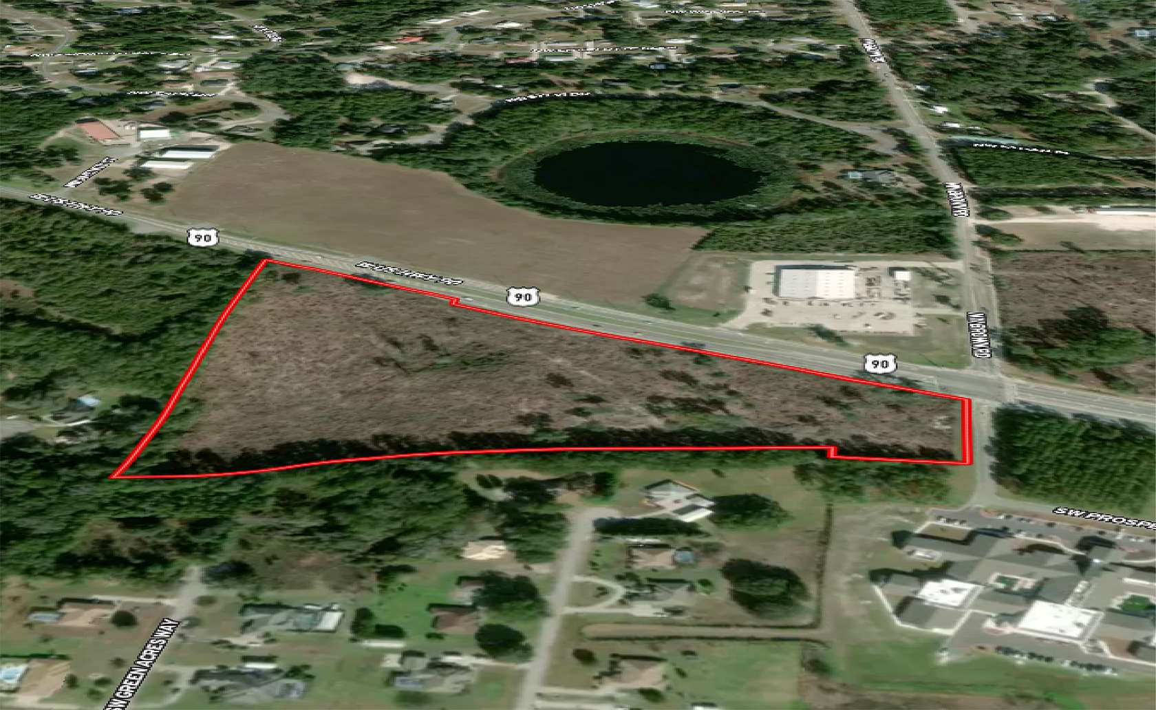 16.7 Acres of Mixed-Use Land for Sale in Lake City, Florida