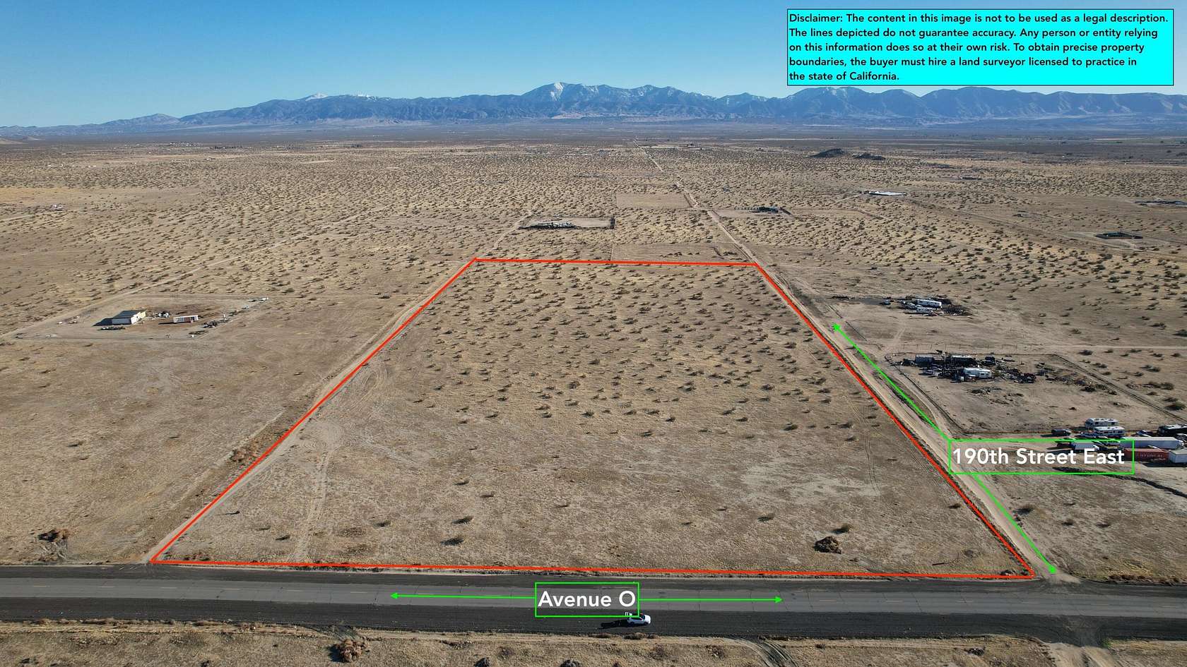 20.5 Acres of Agricultural Land for Sale in Palmdale, California
