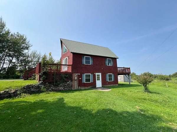 97 Acres of Agricultural Land with Home for Sale in Burke, New York