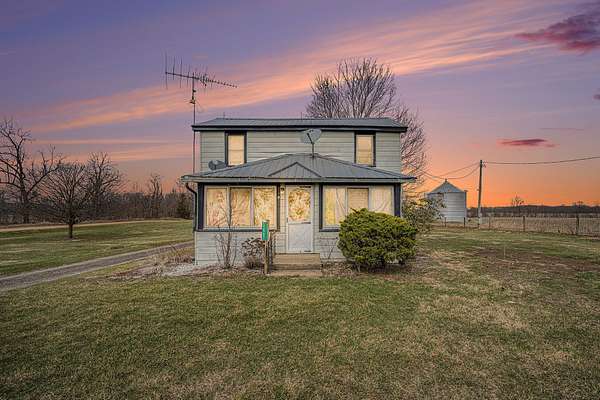 25.8 Acres of Agricultural Land with Home for Sale in Marcellus, Michigan