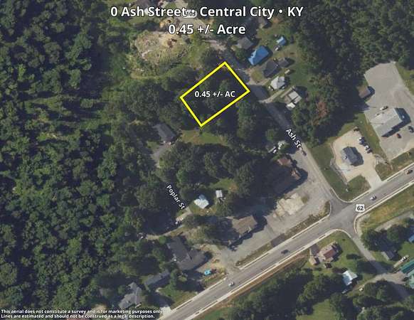 0.45 Acres of Residential Land for Sale in Central City, Kentucky