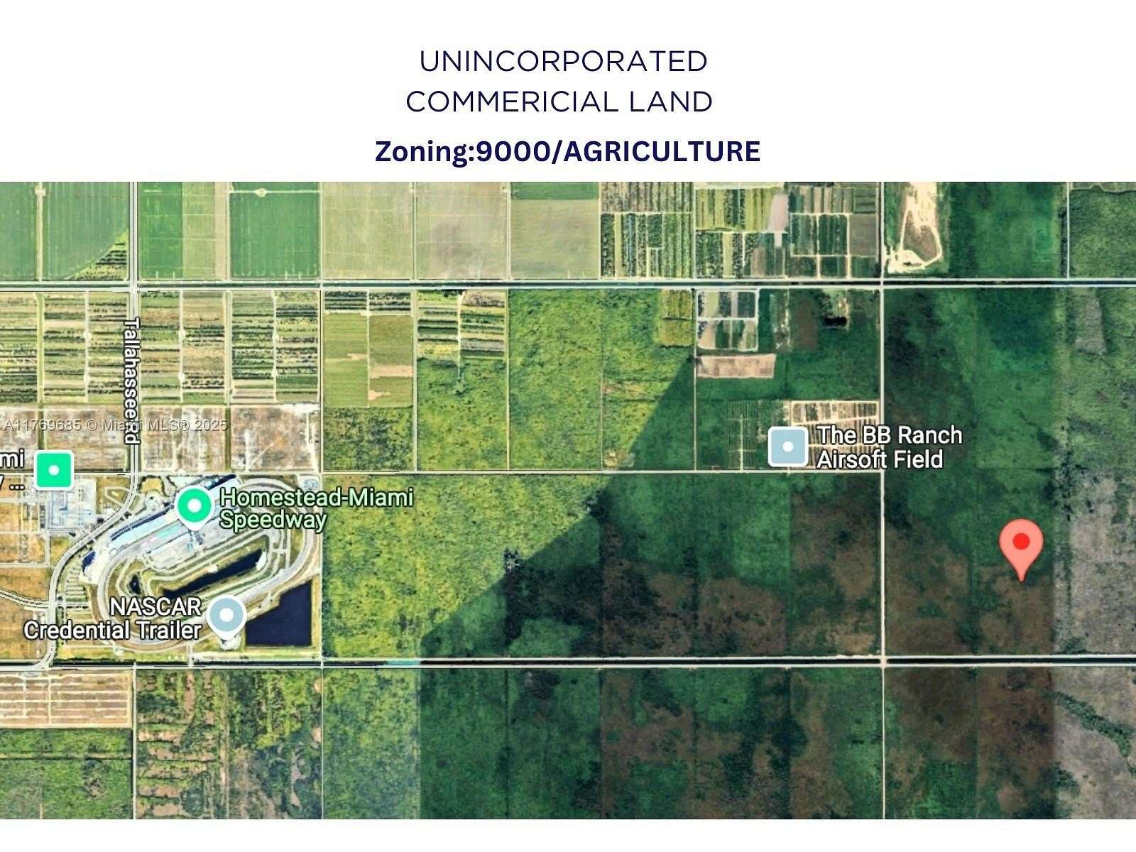 20.9 Acres of Land for Sale in Homestead, Florida