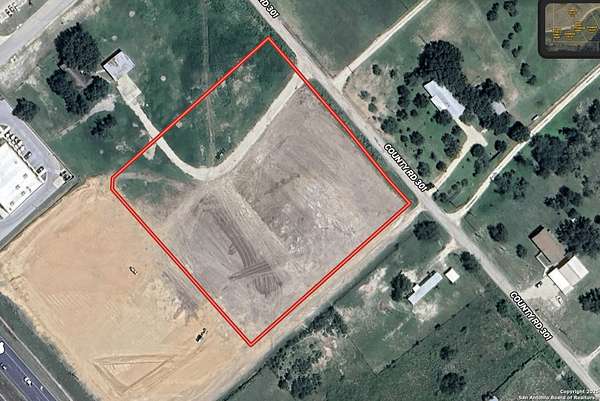 3.73 Acres of Commercial Land for Sale in Floresville, Texas