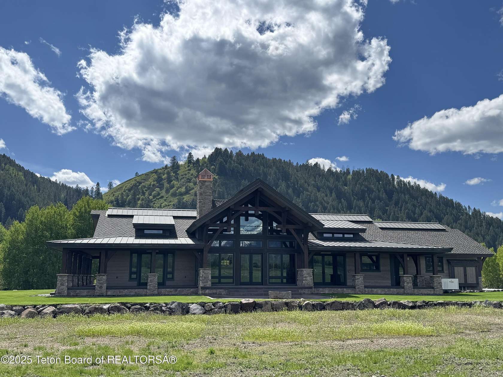 9.38 Acres of Residential Land with Home for Sale in Thayne, Wyoming