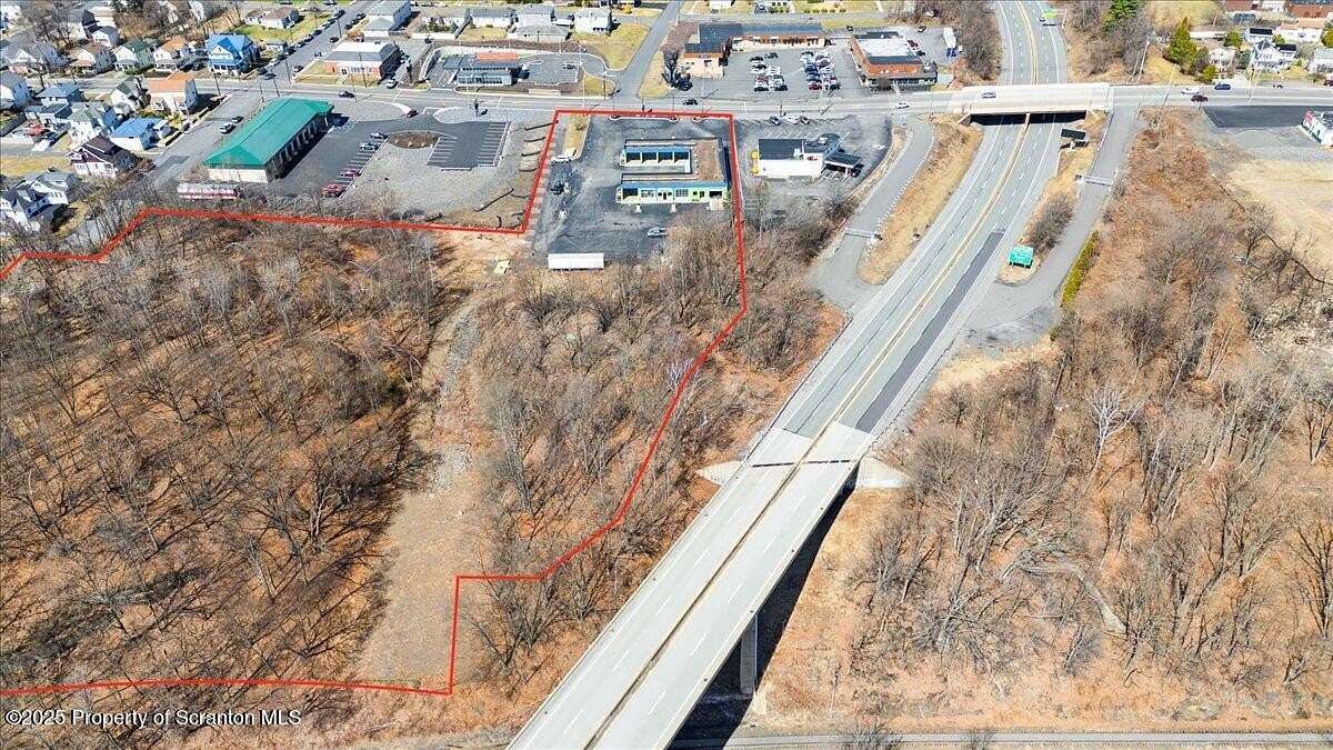 5.6 Acres of Improved Commercial Land for Sale in Taylor, Pennsylvania