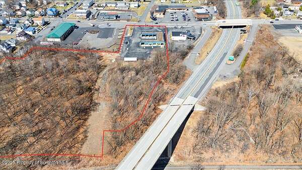 5.6 Acres of Improved Commercial Land for Sale in Taylor, Pennsylvania