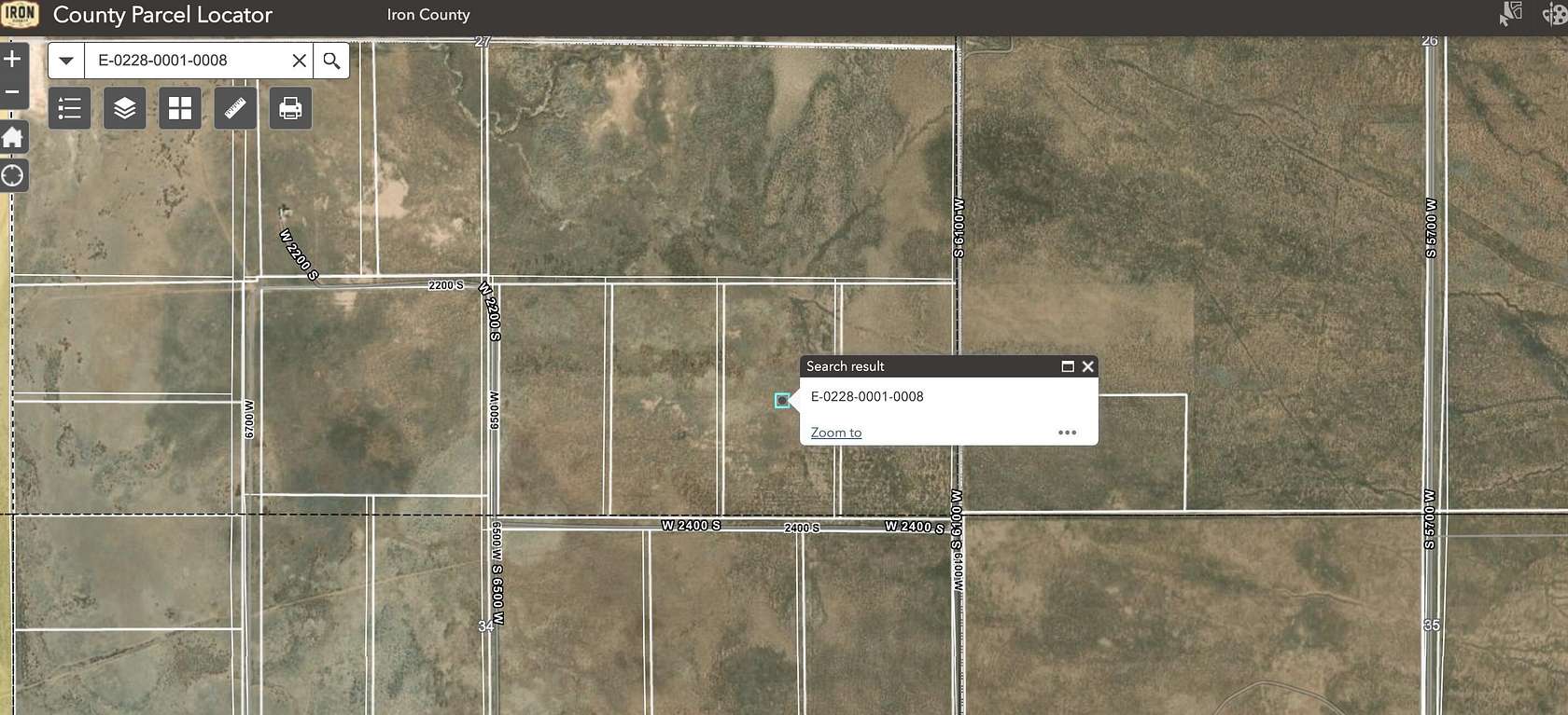20 Acres of Land for Sale in Cedar City, Utah