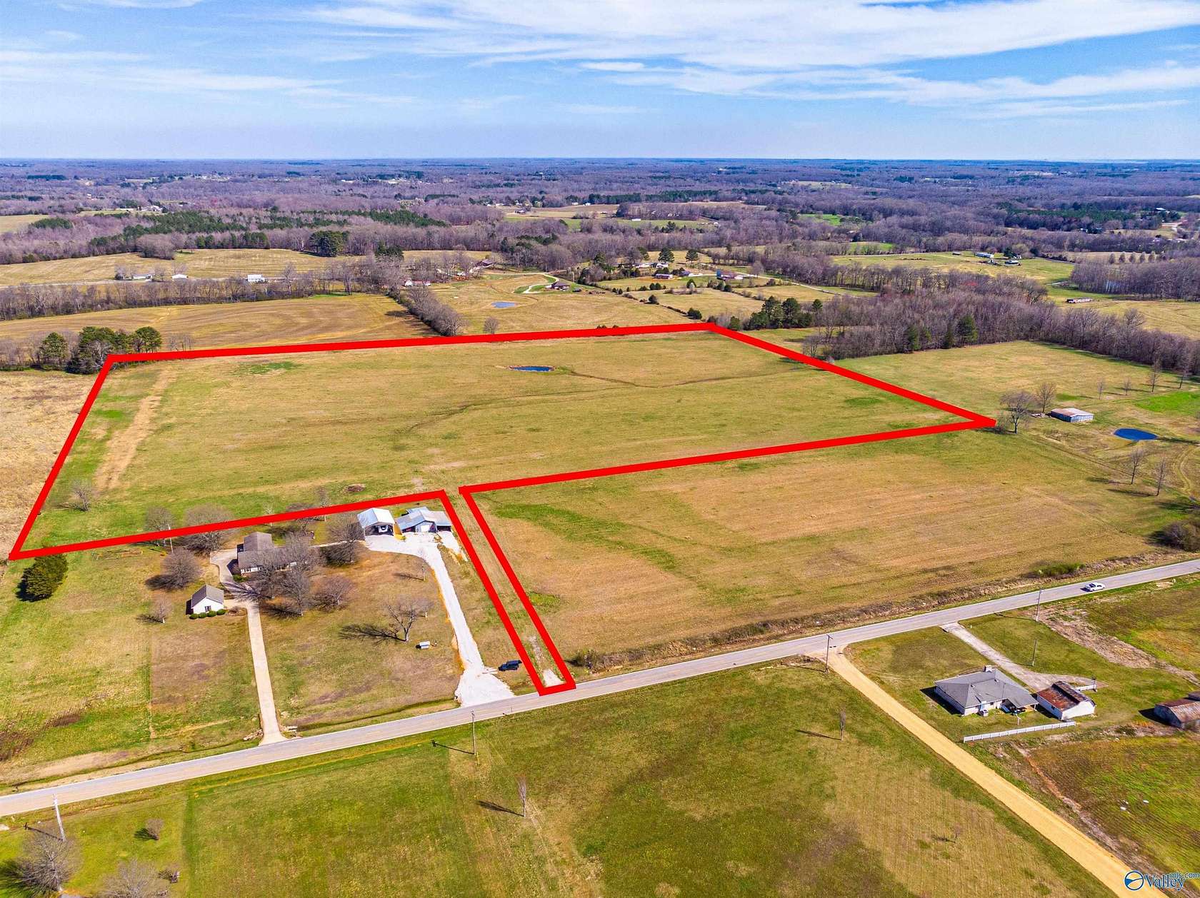 25 Acres of Agricultural & Residential Land for Sale in Rogersville, Alabama
