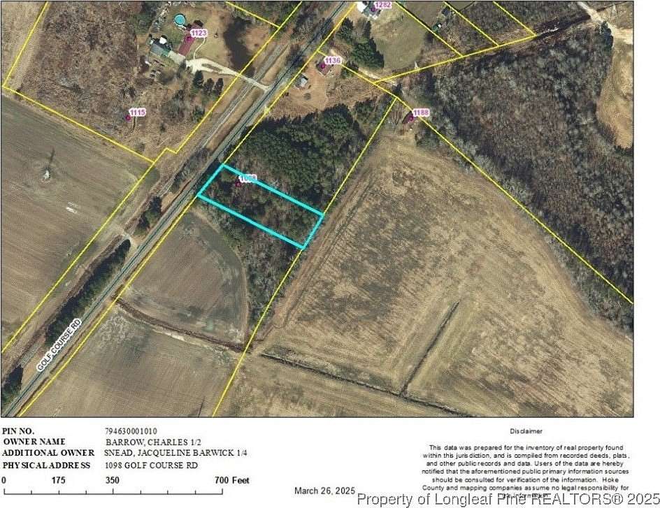 1 Acre of Land for Sale in Raeford, North Carolina