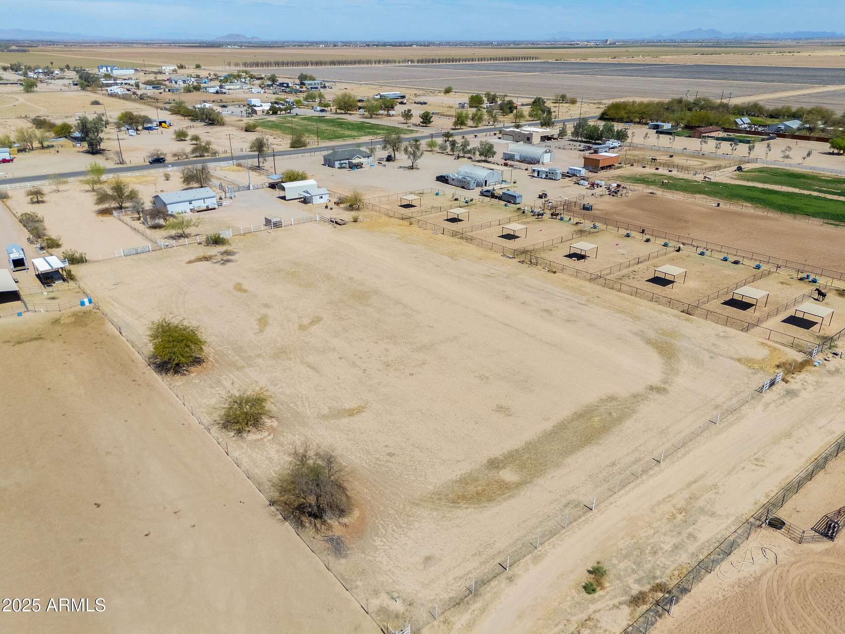 3.34 Acres of Residential Land with Home for Sale in Maricopa, Arizona