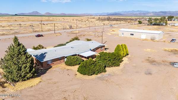 8.12 Acres of Land with Home for Sale in Elfrida, Arizona