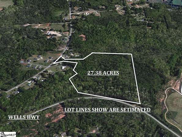 27.4 Acres of Recreational & Residential Land for Sale in Seneca, South Carolina
