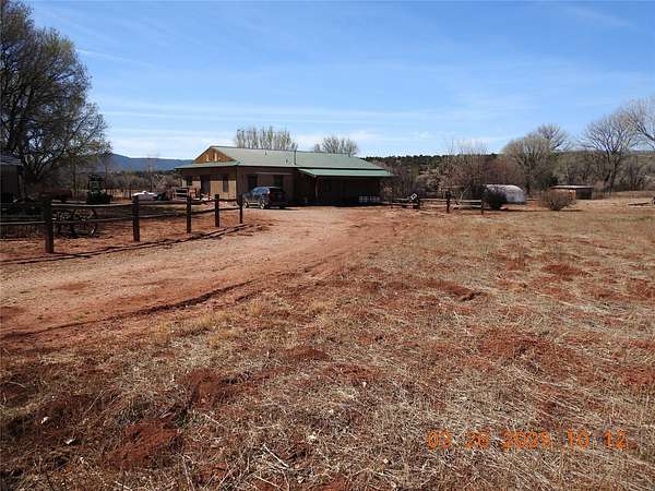 5.35 Acres of Land with Home for Sale in Ribera, New Mexico