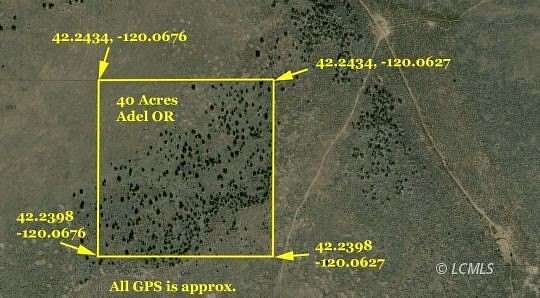 40 Acres of Recreational Land for Sale in Adel, Oregon