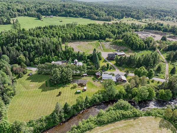 3.4 Acres of Residential Land with Home for Sale in Colebrook, New Hampshire