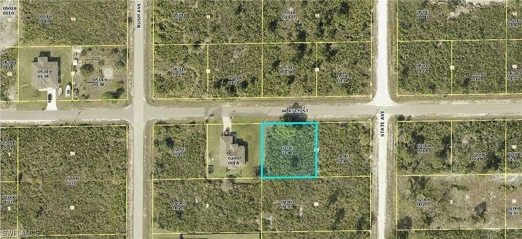 0.25 Acres of Residential Land for Sale in Lehigh Acres, Florida