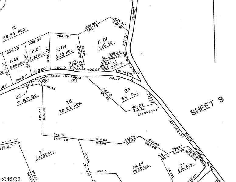 5.9 Acres of Land for Sale in Hardwick Township, New Jersey