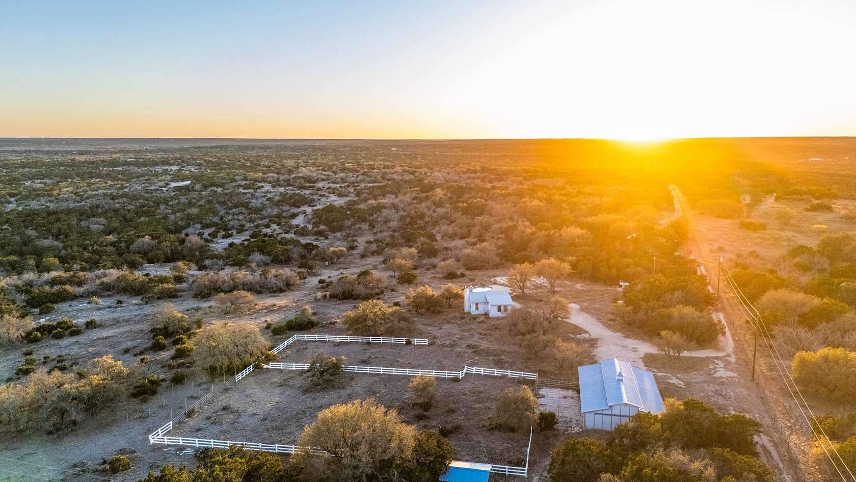 76.9 Acres of Land with Home for Sale in Junction, Texas