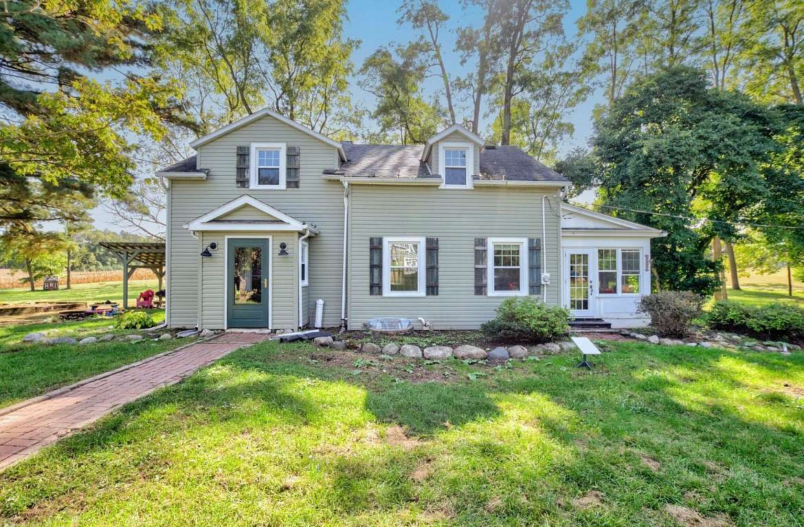 7.34 Acres of Land with Home for Sale in Parma, Michigan