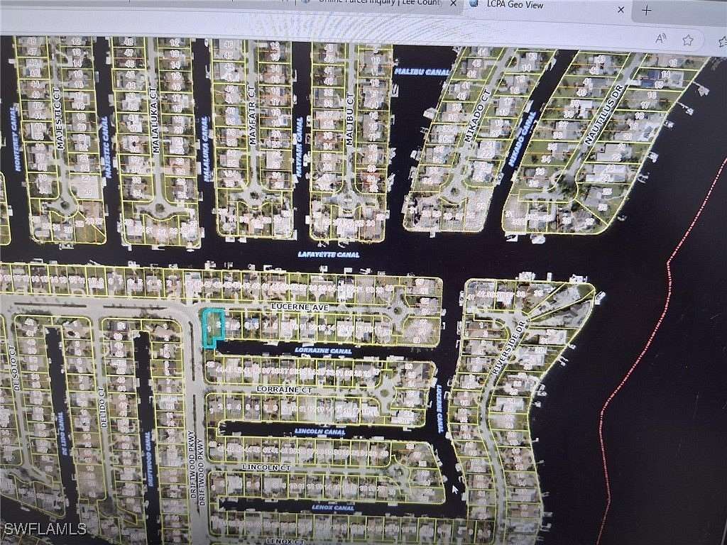 0.26 Acres of Land for Sale in Cape Coral, Florida