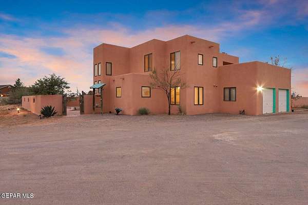 2 Acres of Residential Land with Home for Sale in El Paso, Texas