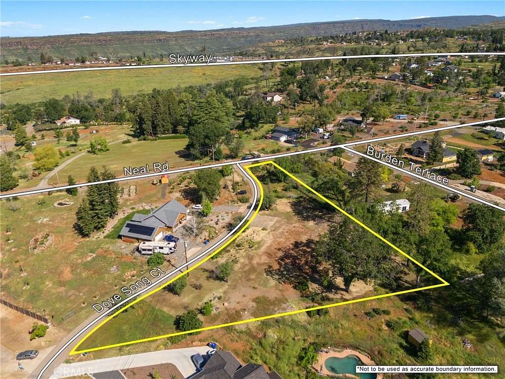 1.22 Acres of Residential Land for Sale in Paradise, California