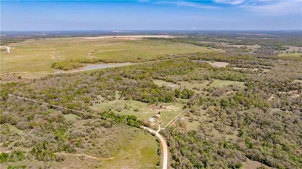 50 Acres of Recreational Land with Home for Sale in Calvert, Texas
