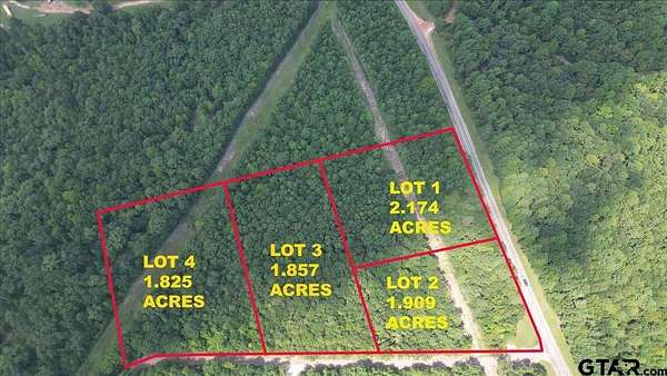 1.83 Acres of Residential Land for Sale in Pittsburg, Texas