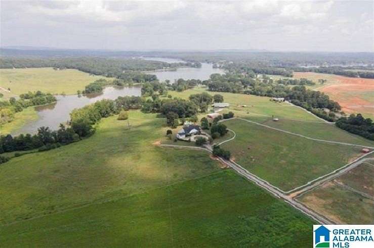 38.5 Acres of Land with Home for Sale in Wilsonville, Alabama