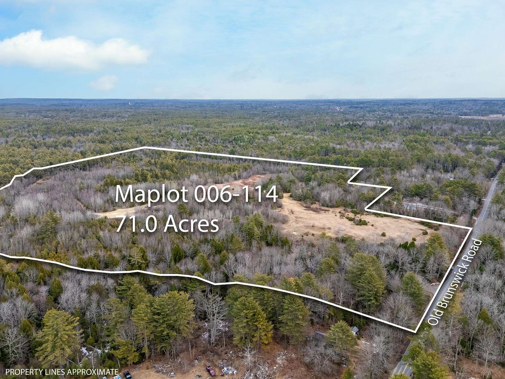 71 Acres of Land for Sale in Durham Town, Maine