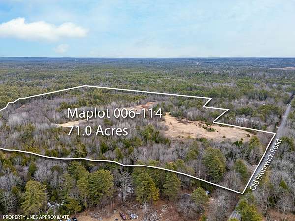 71 Acres of Land for Sale in Durham Town, Maine