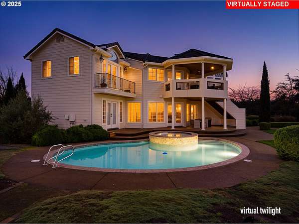 4.85 Acres of Residential Land with Home for Sale in Amity, Oregon