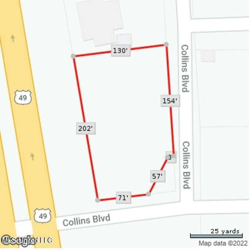 0.55 Acres of Commercial Land for Sale in Gulfport, Mississippi