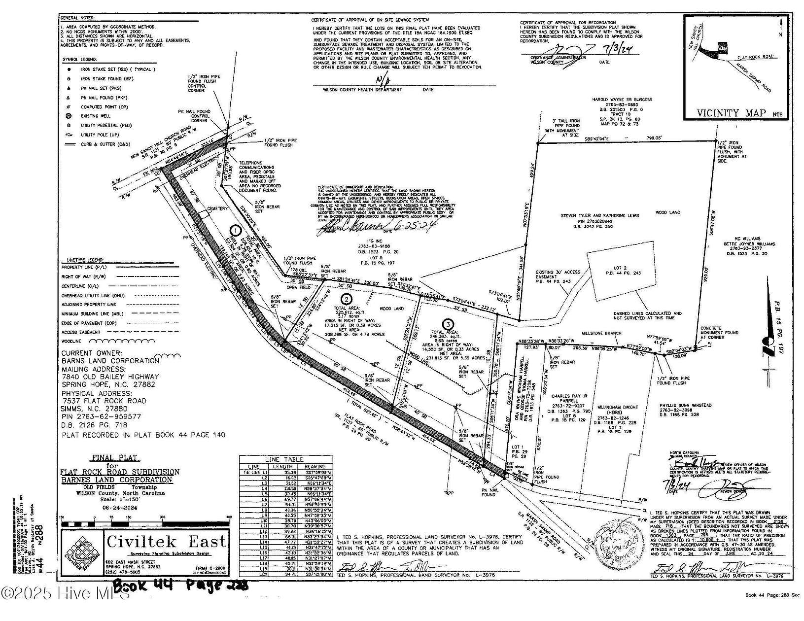 4.78 Acres of Residential Land for Sale in Sims, North Carolina
