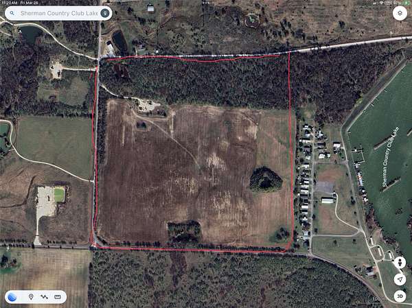96.7 Acres of Agricultural Land for Sale in Sherman, Texas