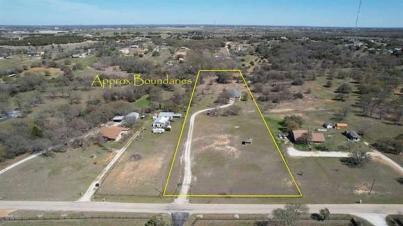 5 Acres of Residential Land with Home for Sale in Weatherford, Texas