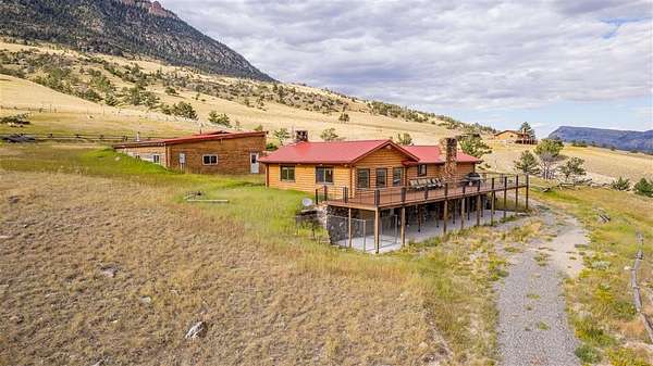 5 Acres of Land with Home for Sale in Cody, Wyoming
