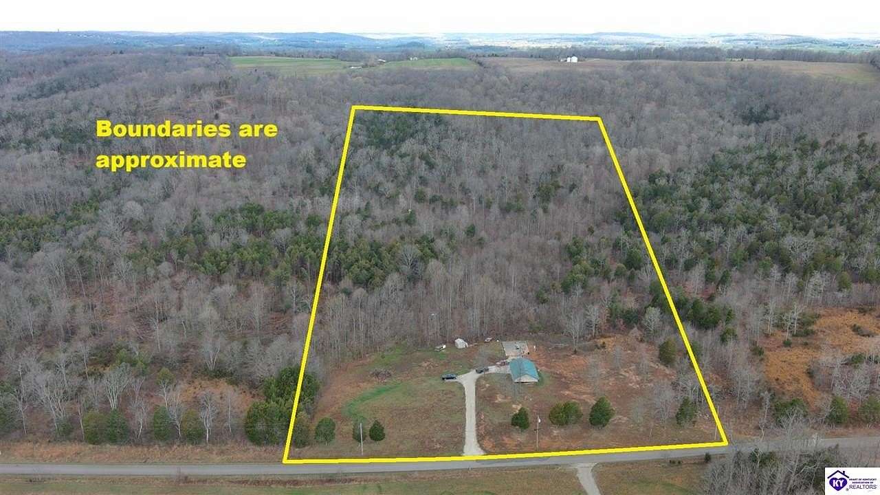 16.6 Acres of Recreational Land with Home for Sale in Irvington, Kentucky