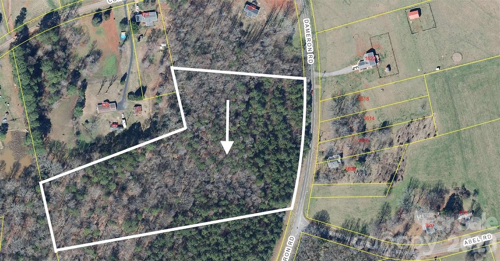 9.68 Acres of Residential Land for Sale in Bessemer City, North Carolina