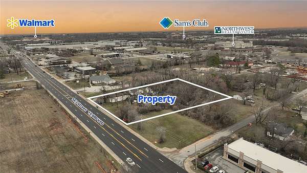 2 Acres of Mixed-Use Land for Sale in Bentonville, Arkansas