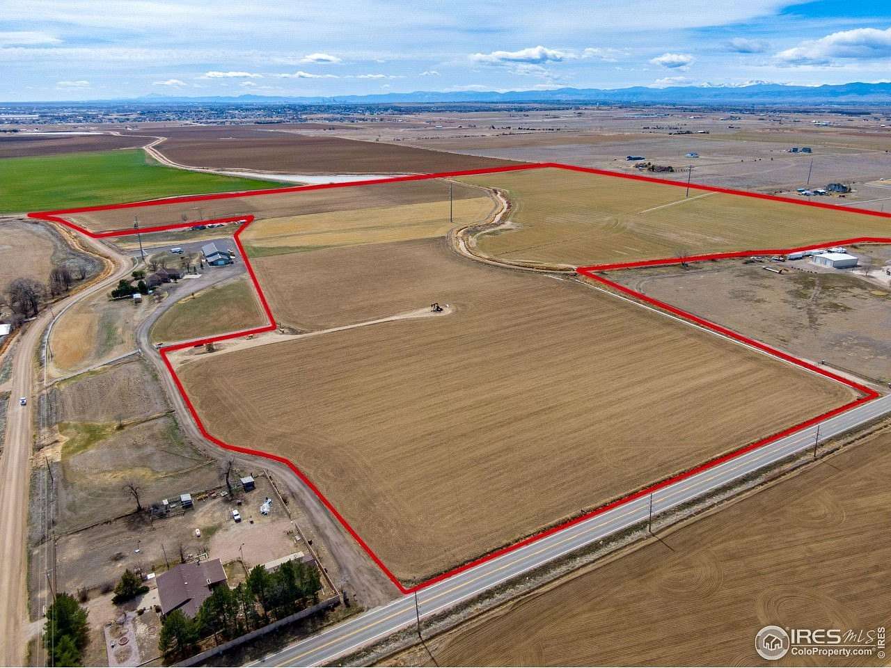121 Acres of Agricultural Land for Sale in Fort Lupton, Colorado